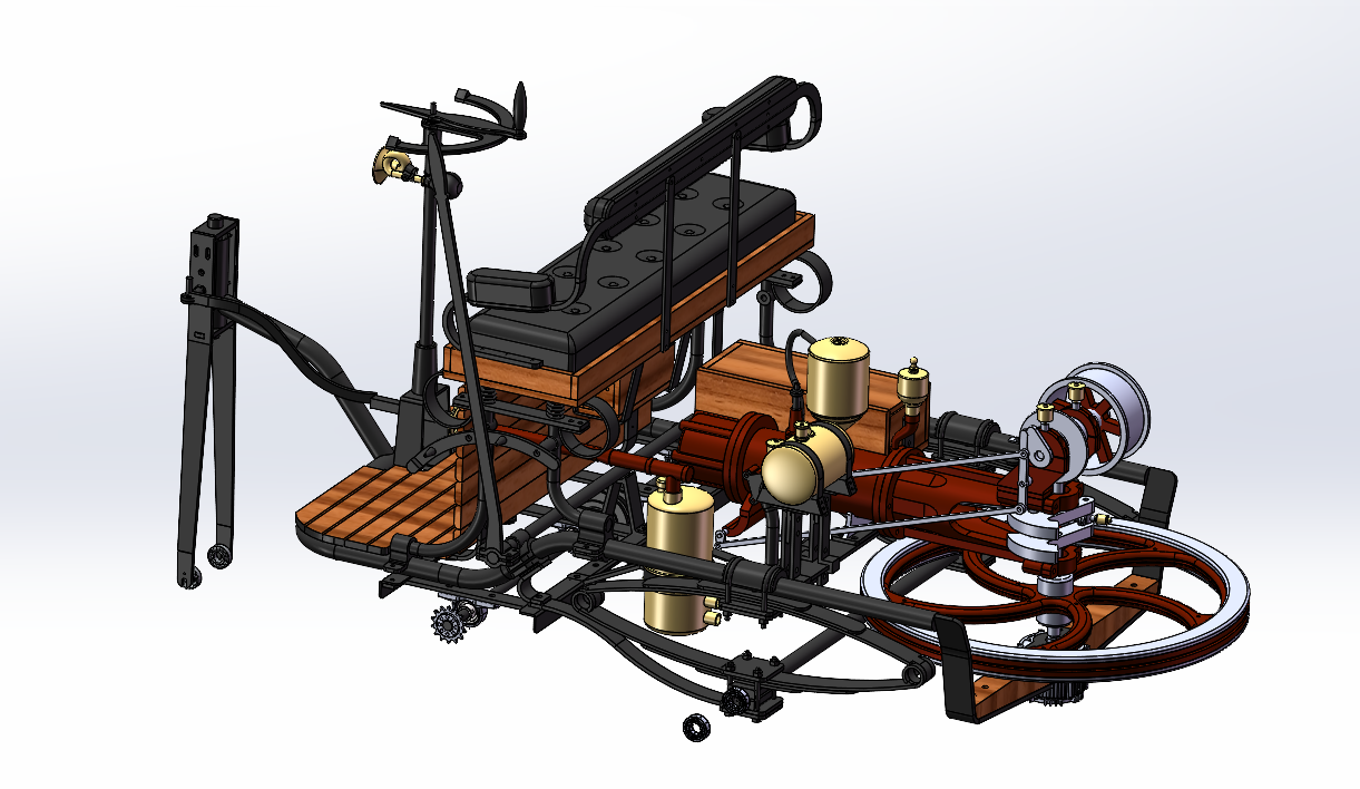 dimentions of mercedes benz patent motorwagen